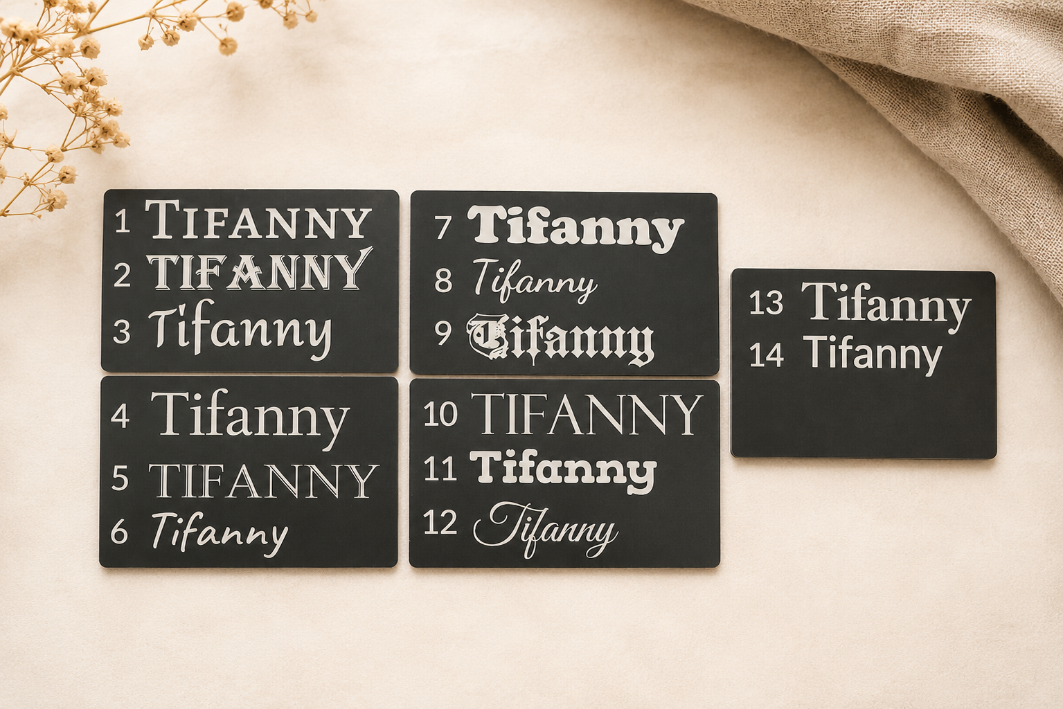 Plaque pour licou LARGE